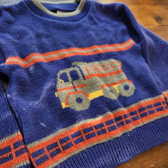 Vintage Boys Wool Sweater - Picture 2 of 4